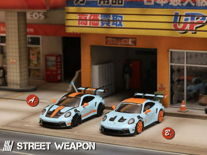 (PREORDER) Street Weapon Porsche 992 GT3 RS (Gulf Livery)