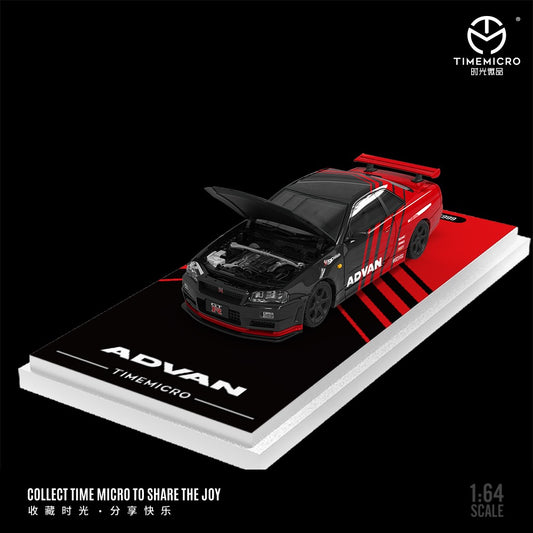 TimeMicro Honda Civic modifiée (livrée Monster)