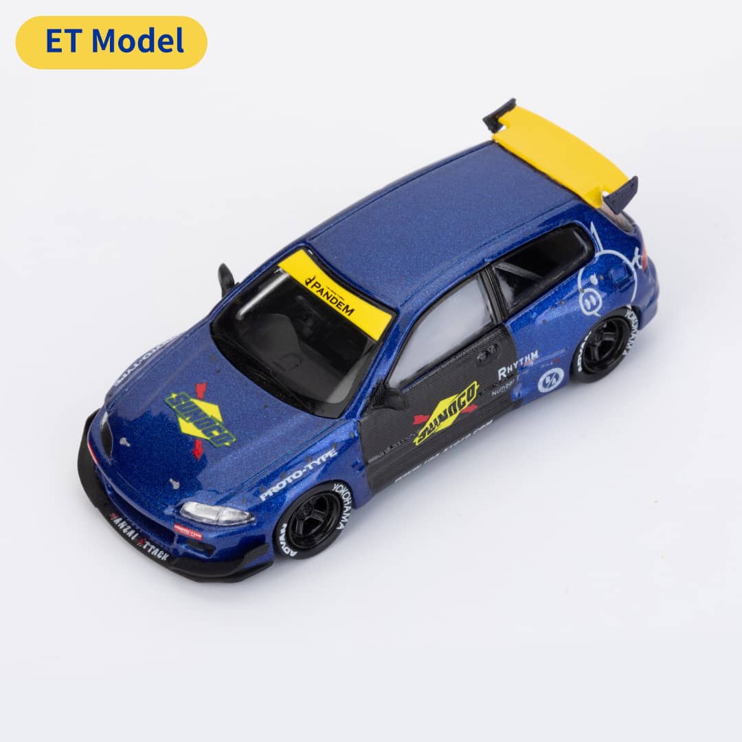 MMC RWB930 Bleu Chromé (Queue de Canard) 