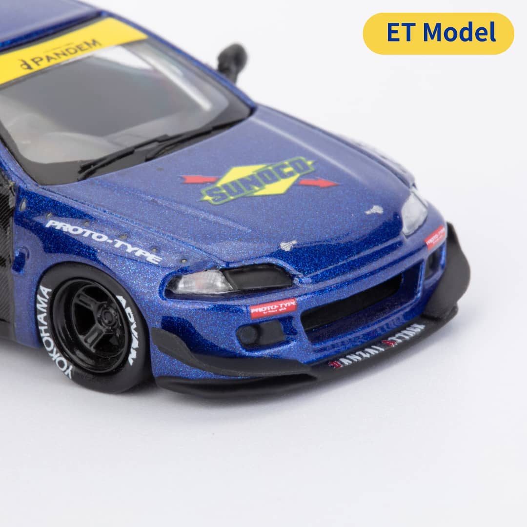 MMC RWB930 Bleu Chromé (Queue de Canard) 