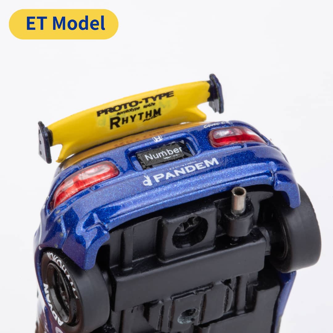 MMC RWB930 Bleu Chromé (Queue de Canard) 