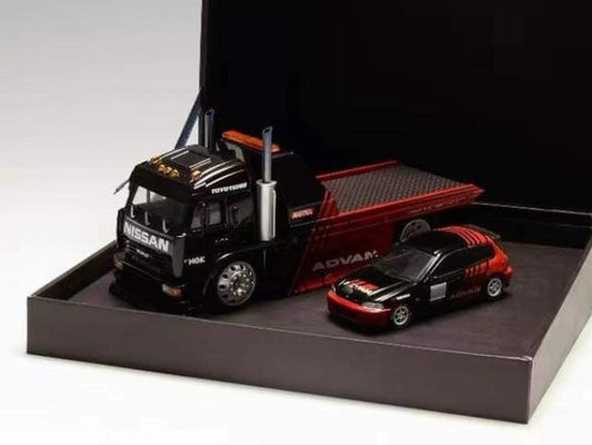 Street Weapon x Stance Hunters Kamaz Truck w/ Honda Civic (Advan Livery) Luxury Edition