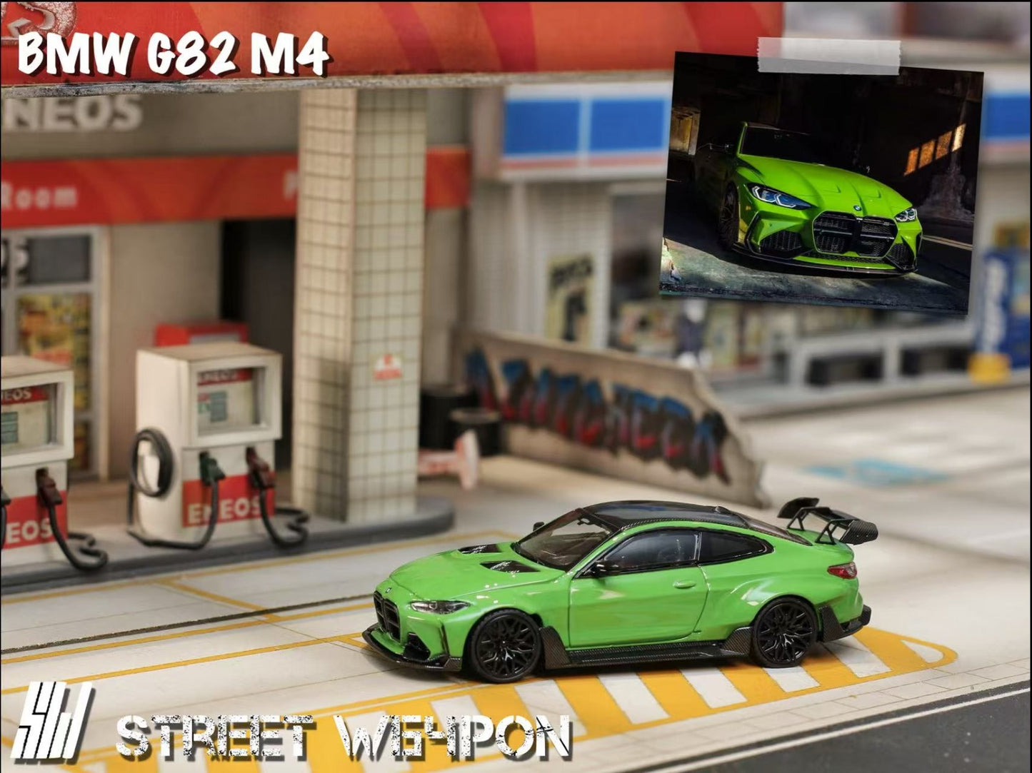 (PREORDER) Street Weapon BMW G82 M4 Wide-Body Modified