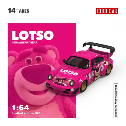 (PREORDER) Cool Car Porsche 964 Latso Strawberry Bear (no figure)