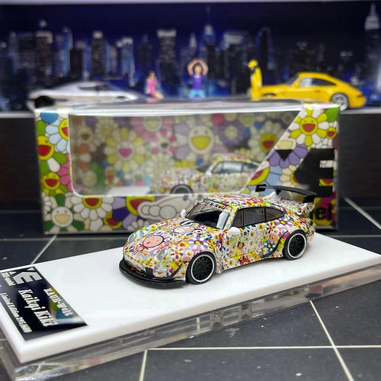 (PREORDER) XKE Model Porsche RWB 993 (Takashi Murakami Livery)