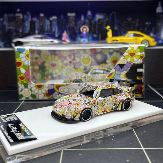 (PREORDER) XKE Model Porsche RWB 993 (Takashi Murakami Livery)