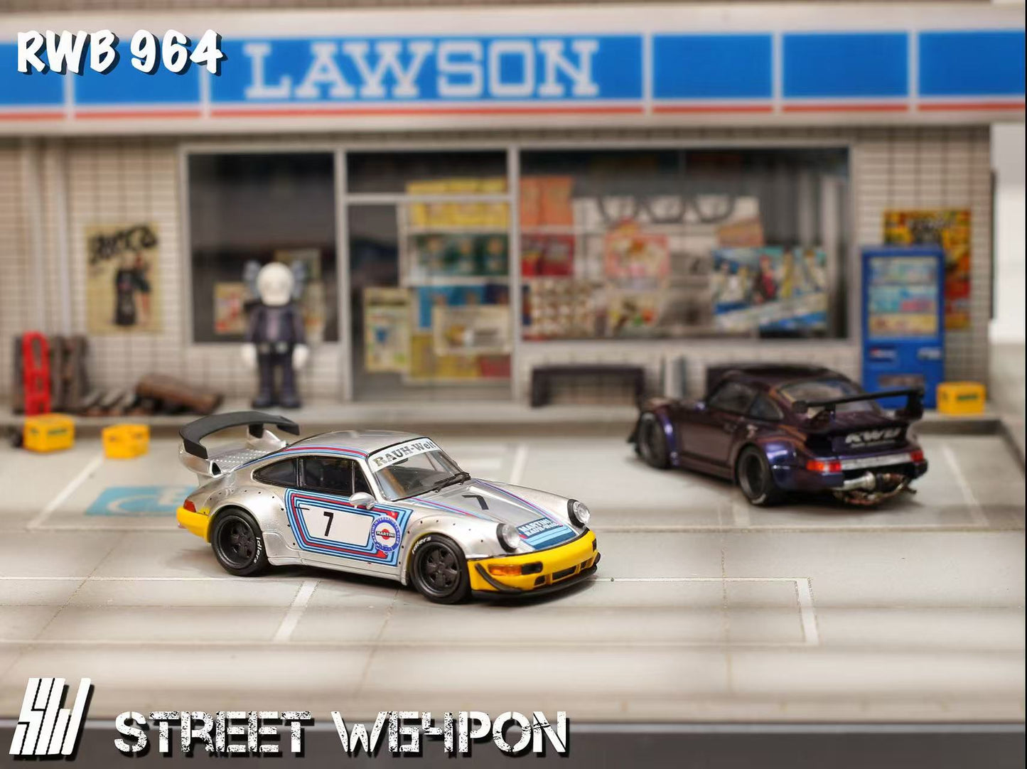 (PREORDER) Street Weapon Porsche RWB 964 Wide-Body Modified