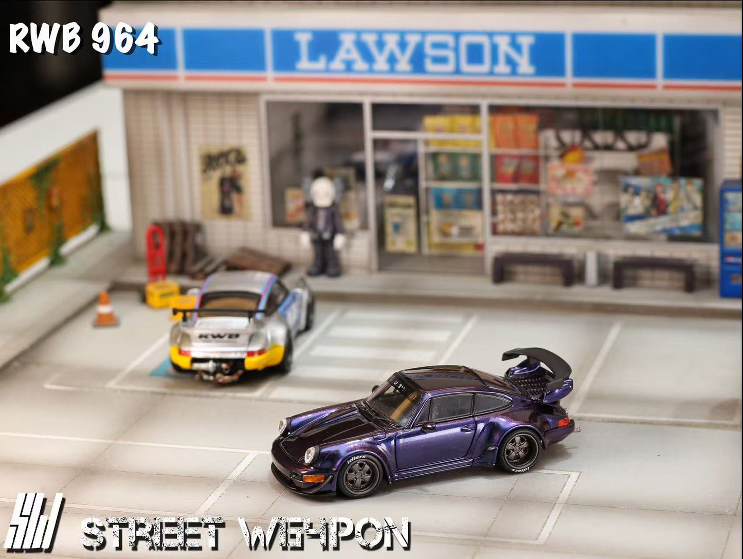 (PREORDER) Street Weapon Porsche RWB 964 Wide-Body Modified