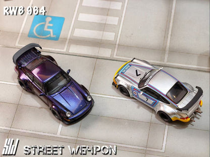(PREORDER) Street Weapon Porsche RWB 964 Wide-Body Modified