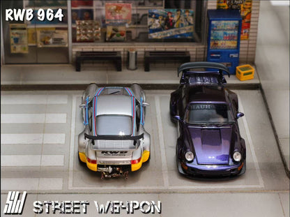 (PREORDER) Street Weapon Porsche RWB 964 Wide-Body Modified