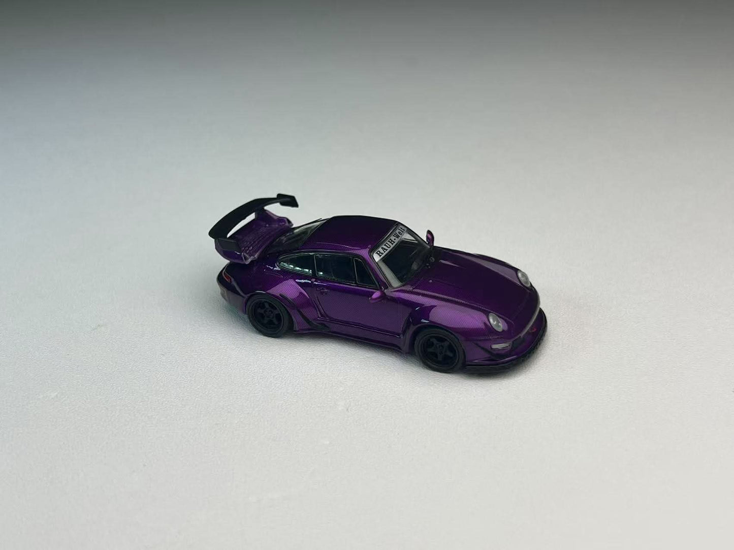 (PREORDER) Flame Porsche RWB 993 (Purple Carbon Fiber)