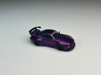 (PREORDER) Flame Porsche RWB 993 (Purple Carbon Fiber)