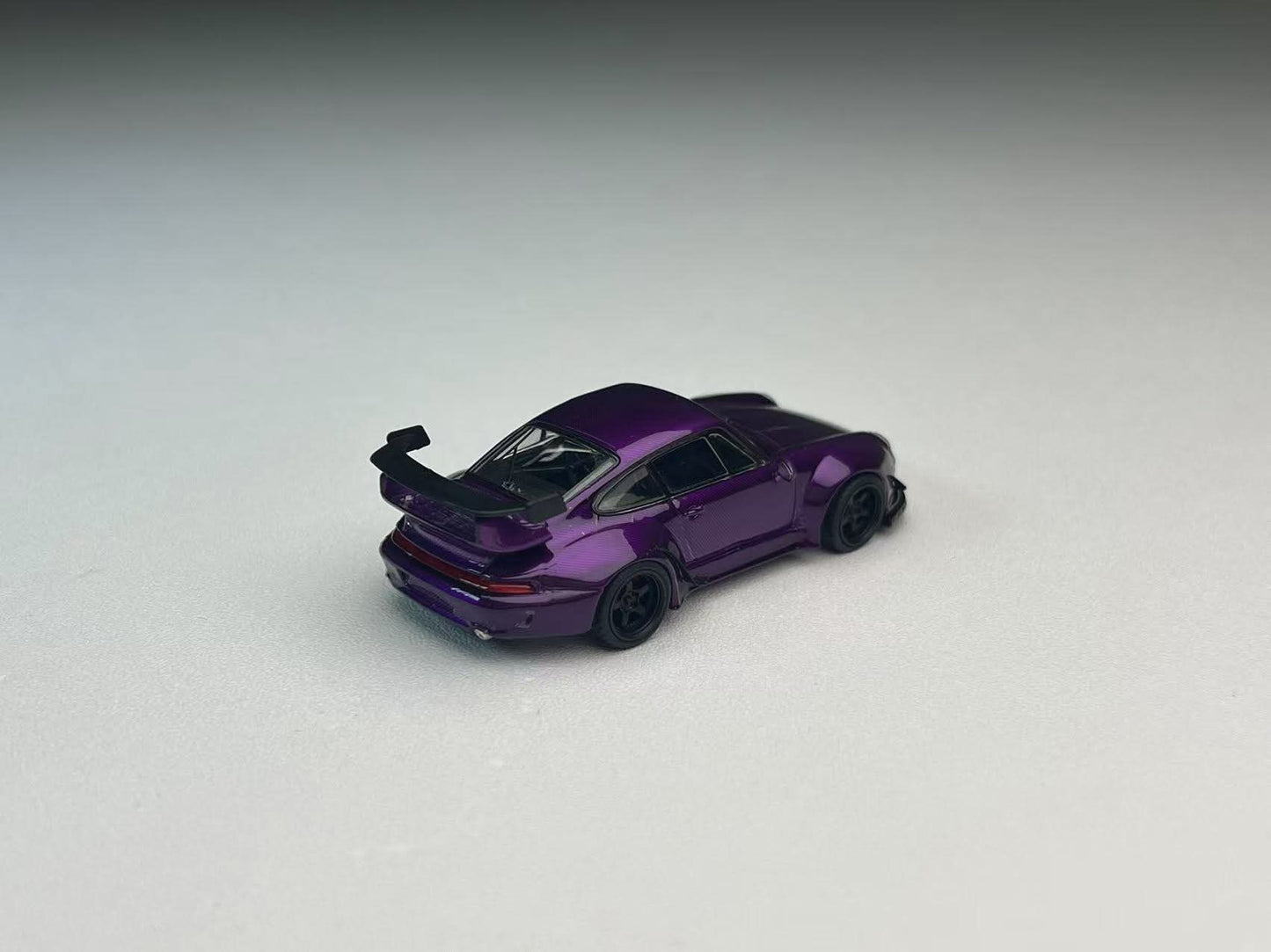 (PREORDER) Flame Porsche RWB 993 (Purple Carbon Fiber)