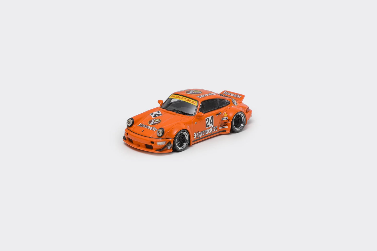 (PREORDER) Fast Speed Rauh-Welt Porsche RWB964 Wide-Body Modified (Jagermeister)