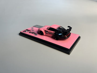 (PREORDER) DEcode Porsche RWB993 or RWB964 Wide-Body Modified (Kuromi Pink/Black)