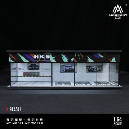 (PREORDER) MoreArt Parking Exhibition Hall Lighting Scene (HKS Showroom)