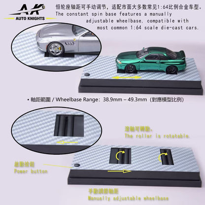 (PREORDER) Auto Knights Electric Display Stand – Constant Spin Base