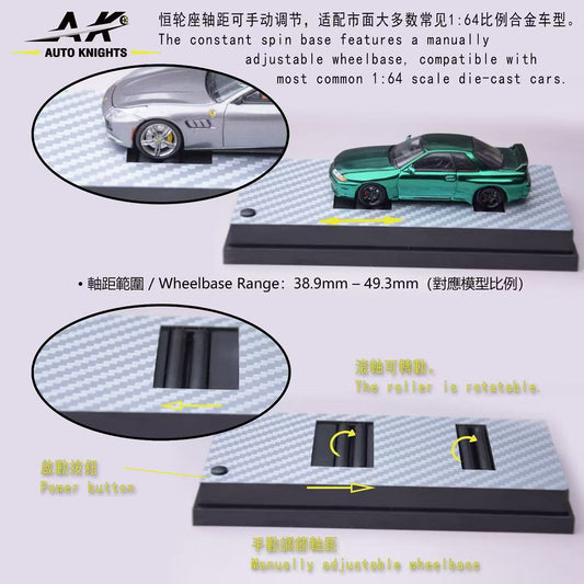 (PREORDER) Auto Knights Electric Display Stand – Constant Spin Base