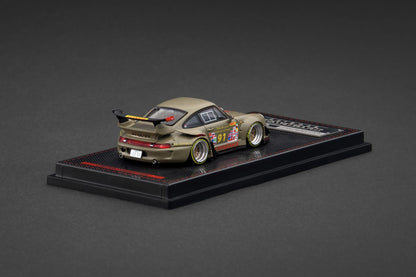 (PREORDER) Ignition Model Porsche RWB993 (Matte Green)