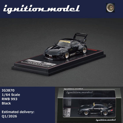 (PREORDER) Ignition Model Porsche RWB993 (Black)