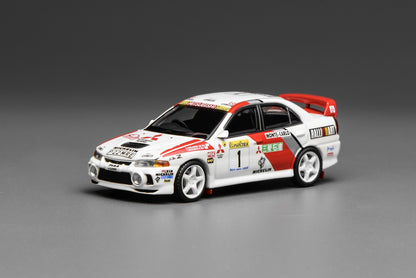(PREORDER) Motorhelix Mitsubishi Lancer Evolution IV GSR (Monte Carlo Livery)