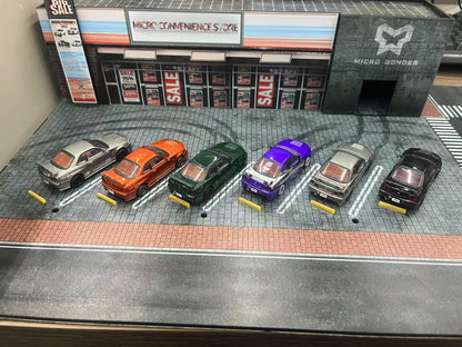 (PREORDER) DM MODEL Nissan Skyline GT-R R34 (RHD) CRS Dark Metal Grey Latte Art