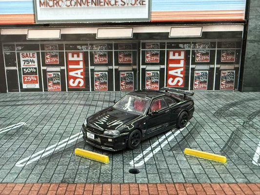 (PREORDER) DM MODEL Nissan Skyline GT-R R34 (RHD) Black