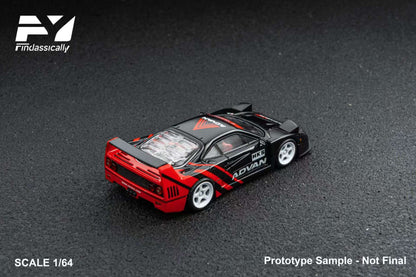 (PREORDER) Finclassically Ferrari F40 (Advan Livery)