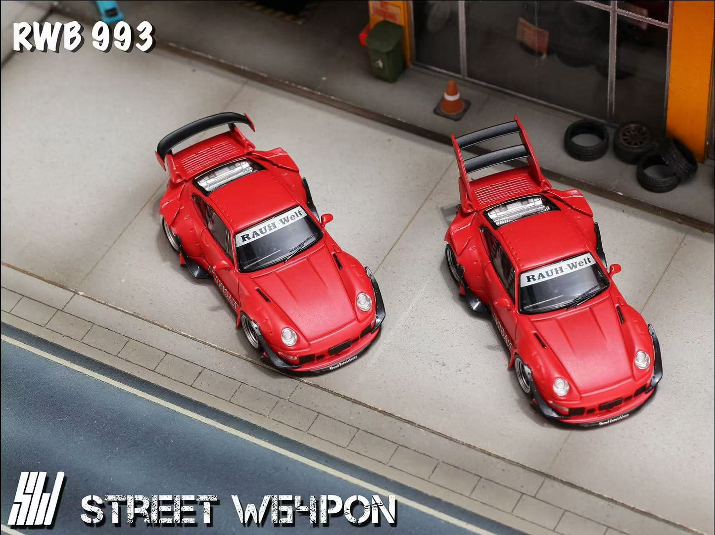(PREORDER) Street Weapon Porsche RWB 993 Naginata Livery