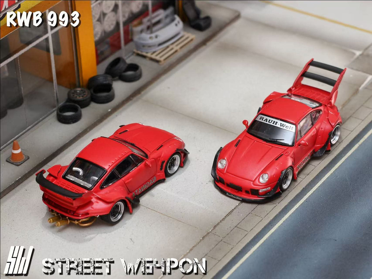 (PREORDER) Street Weapon Porsche RWB 993 Naginata Livery