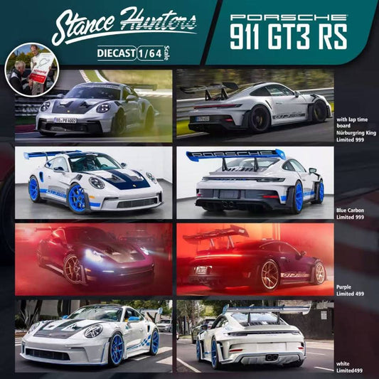 (PREORDER) Stance Hunters Porsche 911 GT3 RS