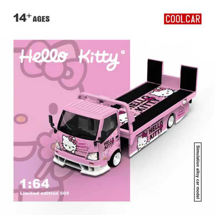 (PREORDER) Cool Car H300 Flatbed Transport Trailer (Hello Kitty)