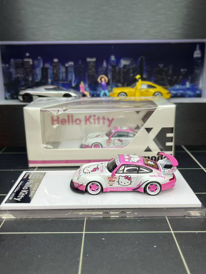 (PREORDER) XKE Porsche RWB 993 (Hello Kitty Livery)