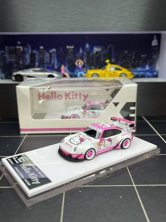 (PREORDER) XKE Porsche RWB 993 (Hello Kitty Livery)