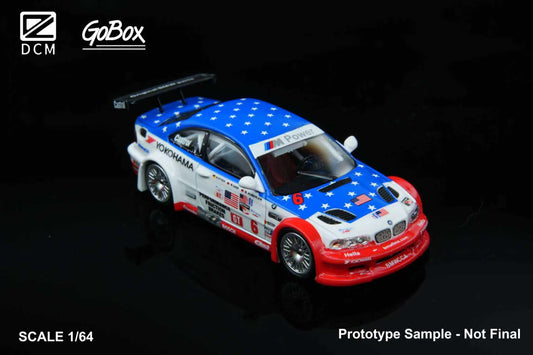 (PREORDER) DCM & GOBOX  BMW M3 GTR E46 (Yokohama #6)