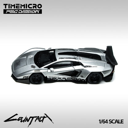 (PREORDER) TimeMicro × PSC Design PSC Lamborghini Countach V Silver Bullet