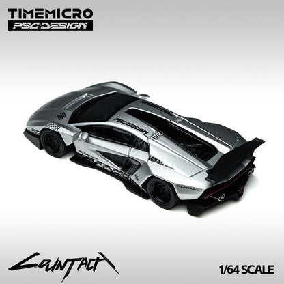(PREORDER) TimeMicro × PSC Design PSC Lamborghini Countach V Silver Bullet