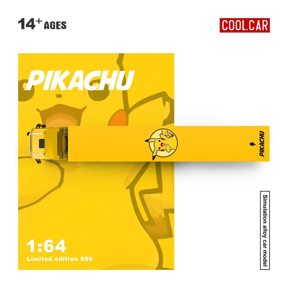 (PREORDER--SOLD OUT) Cool Car Scania Container Truck - Pikachu Livery