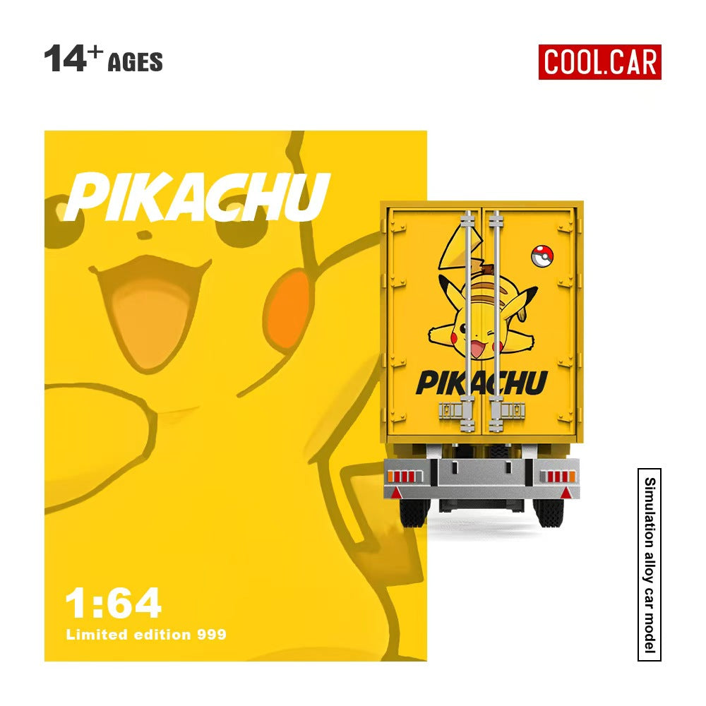 (PREORDER--SOLD OUT) Cool Car Scania Container Truck - Pikachu Livery