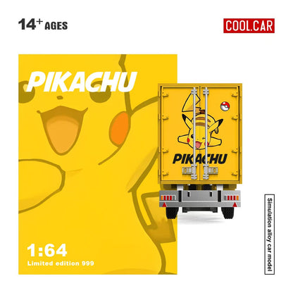 (PREORDER--SOLD OUT) Cool Car Scania Container Truck - Pikachu Livery