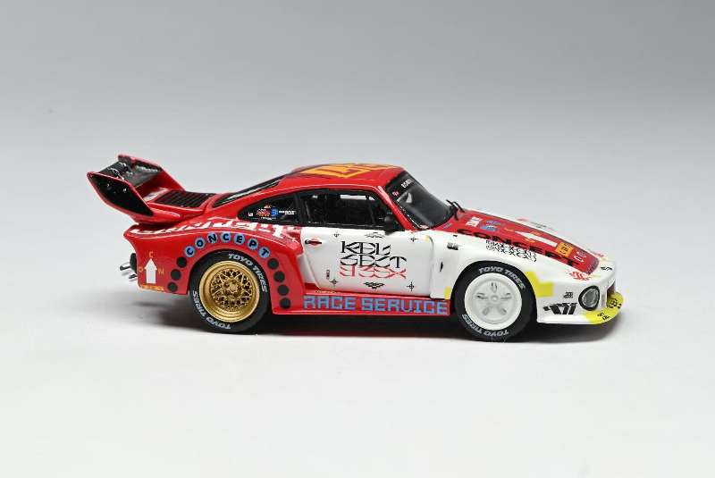 (PREORDER) The Race Service Store Porsche Project935X Art Car (Red/White #27) Race Service Studio Custom