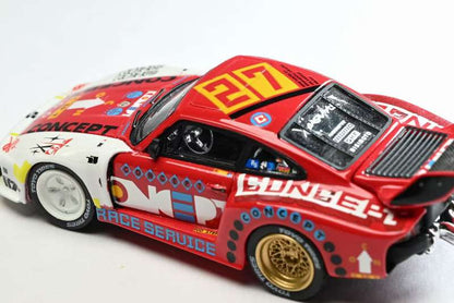 (PREORDER) The Race Service Store Porsche Project935X Art Car (Red/White #27) Race Service Studio Custom