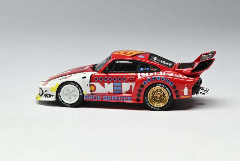 (PREORDER) The Race Service Store Porsche Project935X Art Car (Red/White #27) Race Service Studio Custom