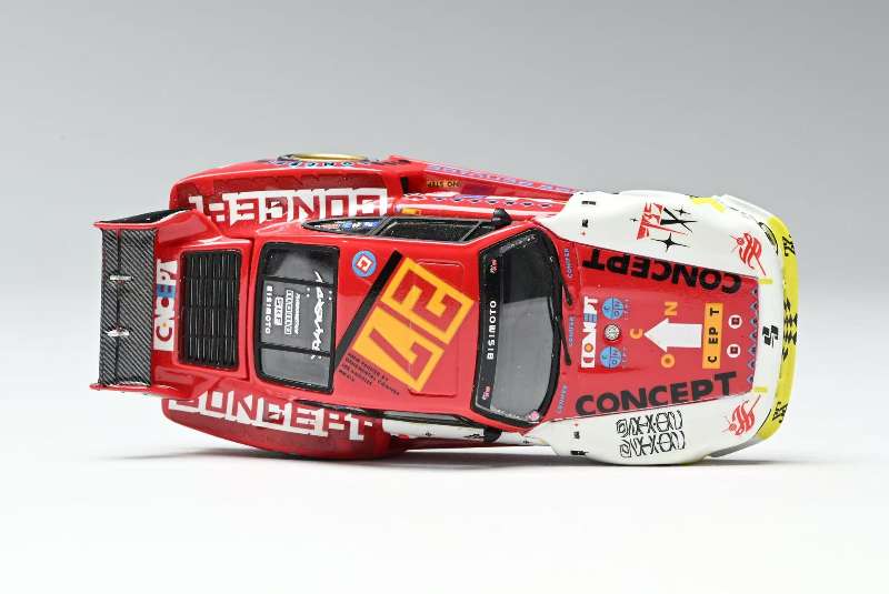 (PREORDER) The Race Service Store Porsche Project935X Art Car (Red/White #27) Race Service Studio Custom