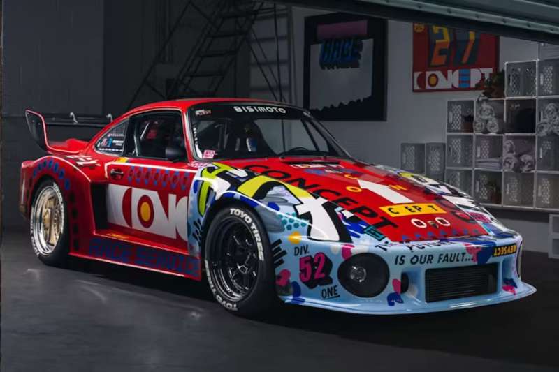 (PREORDER) The Race Service Store Porsche Project935X Art Car (Red/White #27) Race Service Studio Custom