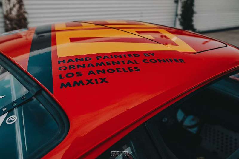 (PREORDER) The Race Service Store Porsche Project935X Art Car (Red/White #27) Race Service Studio Custom