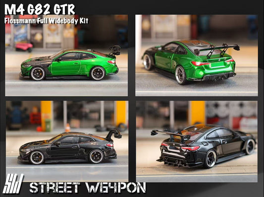 (PREORDER) Street Weapon BMW M4 Flossmann Full Widebody Kit G82 GTR