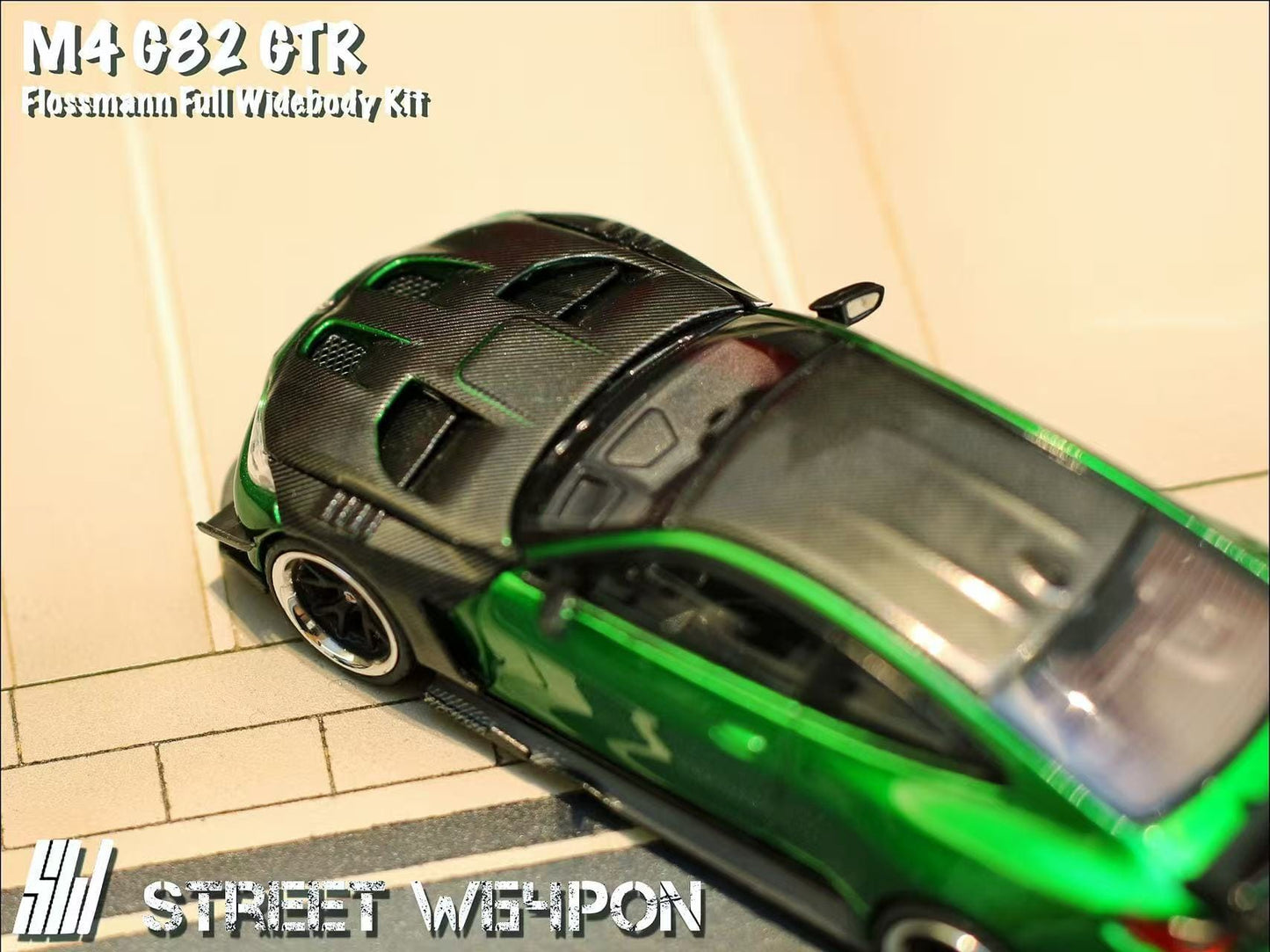 (PREORDER) Street Weapon BMW M4 Flossmann Full Widebody Kit G82 GTR