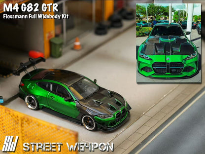 (PREORDER) Street Weapon BMW M4 Flossmann Full Widebody Kit G82 GTR