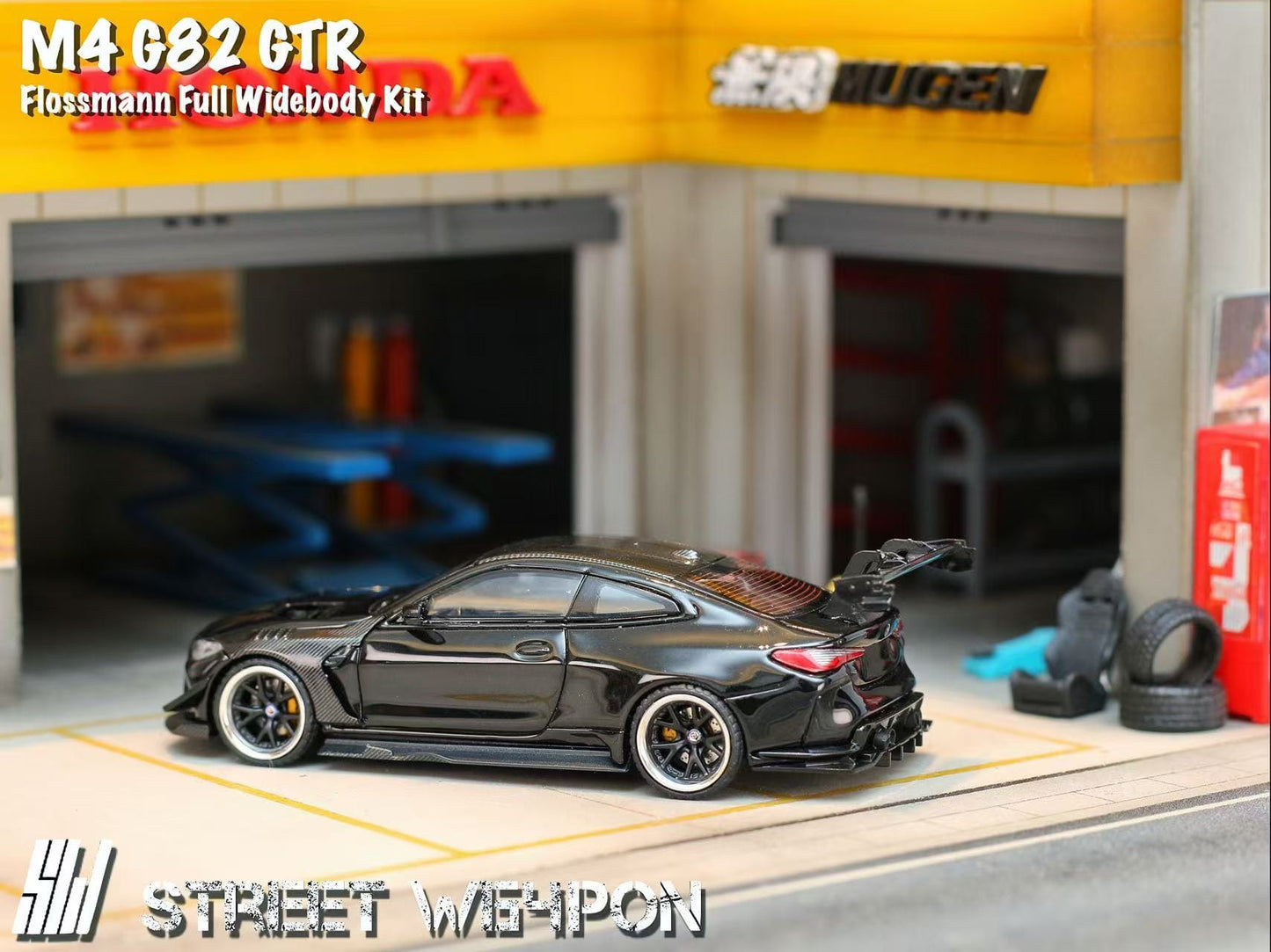 (PREORDER) Street Weapon BMW M4 Flossmann Full Widebody Kit G82 GTR